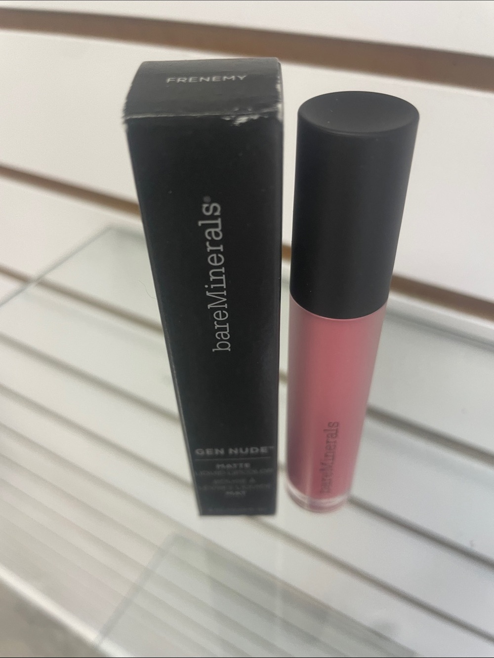 bareMinerals Gen Nude Matte Liquid Lipstick - Frenemy Dusty Rose
